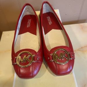 Michael Kors Fulton Moccasin, tumbled leather new in box